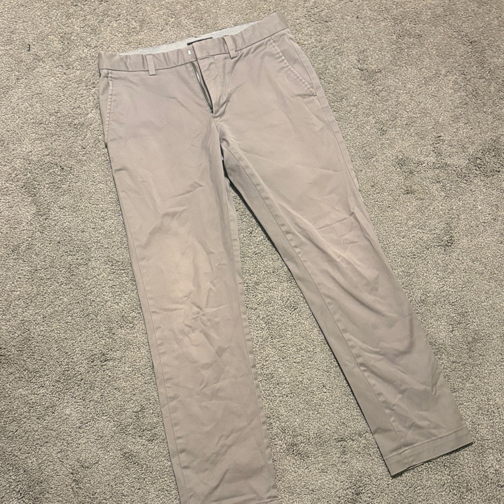 Banana Republic Men's Light Gray Chinos
